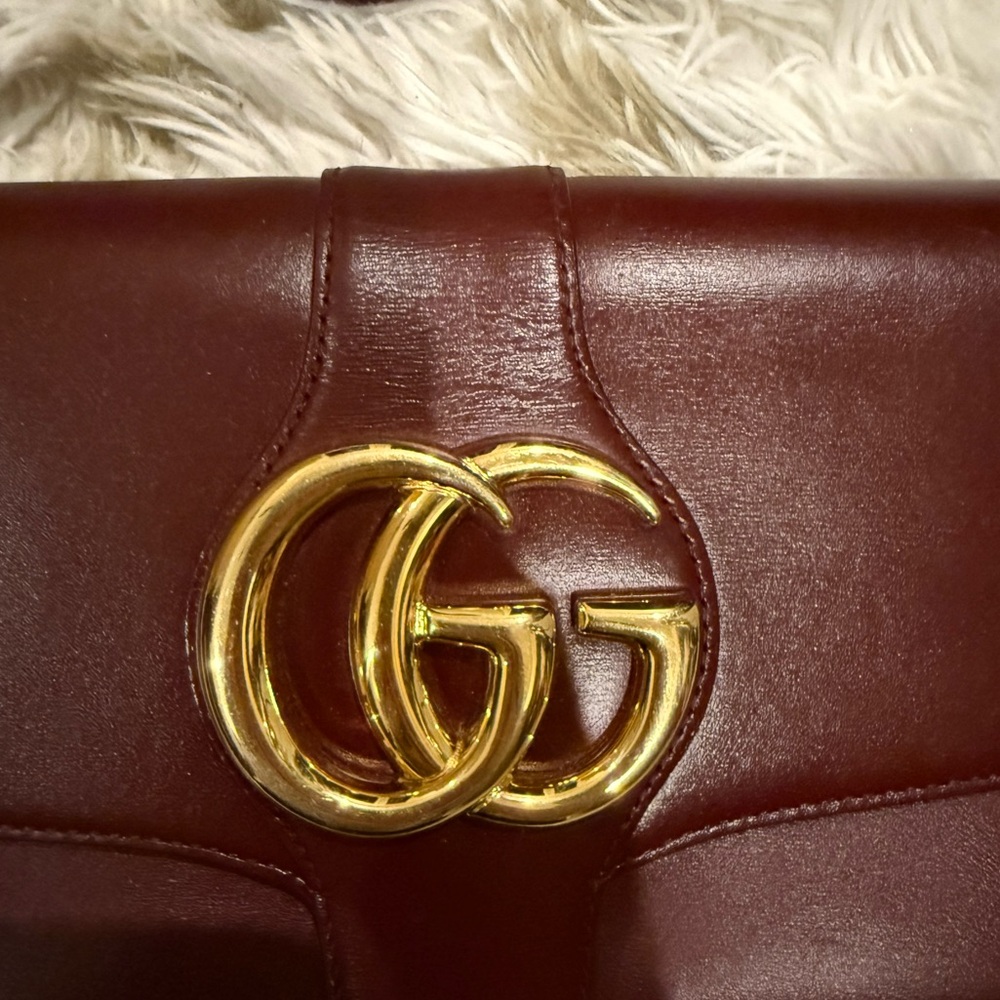 Gucci crossbody bag in BURGUNDY - Picture 2 of 9
